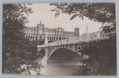 Munich 1921 – Maximilianeum Maximilian Bridge – Old Photo 1920s