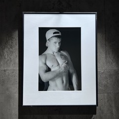 JOSE ARROYO 1992 Ltd. Ed. (2/50) Silver Gelatin Print – “Chuck And His Tattoos”