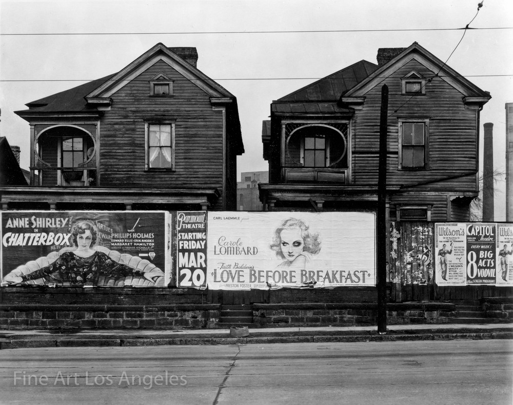 Walker Evans Photo, Billboards, Atlanta, Georgia 1936