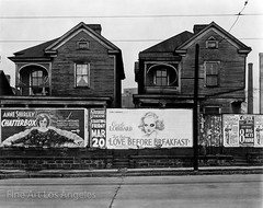 Walker Evans Photo, Billboards, Atlanta, Georgia 1936, 11×17″
