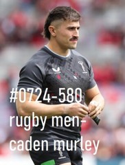 MALE PORTRAIT #0724-580- athletes series -rugby men – free shipping in usa