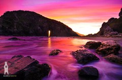 Arch Rock Sunset at Harris Beach – Oregon Coast Photography, PNW Wall Art Prints