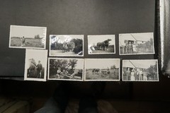 Photo Bundle Lot Farmer Champion Sonderburg Technique Horse Field Work