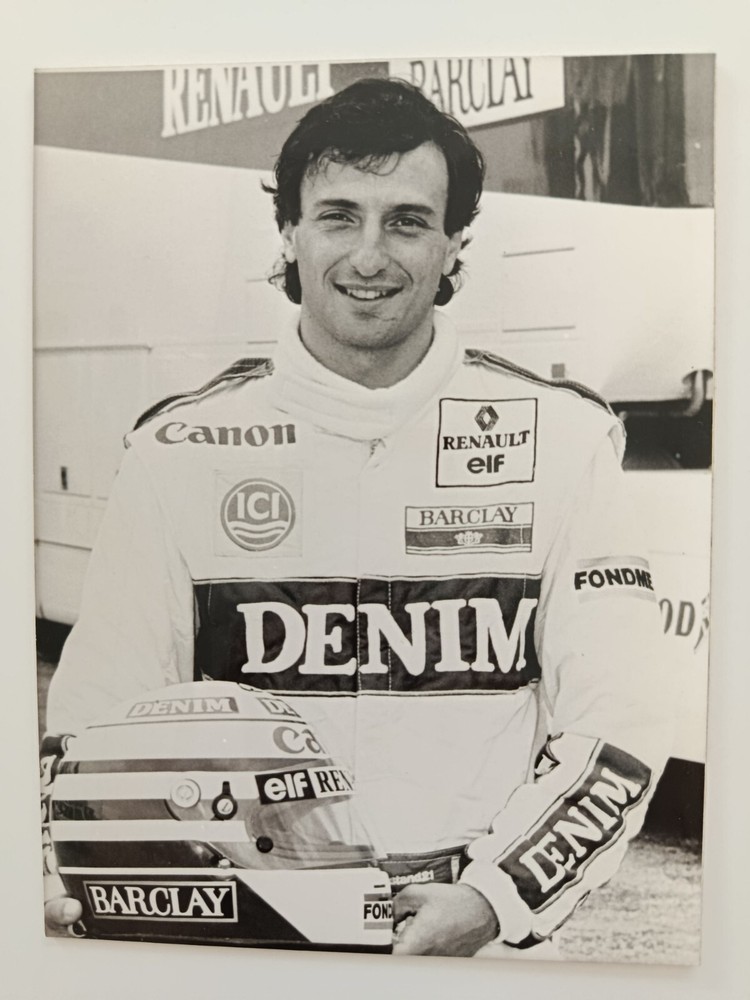 1980 Original Vintage Photo MOTOR RACING DRIVER RICCARDO PATRESE Formula 1