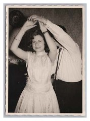 Woman & Man Dancing in the 1950s – Vintage Photo 1950s