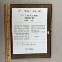 Alinari Collection Photograph Print on Wood Plaque~ Florence Ponte Santa Trìnita