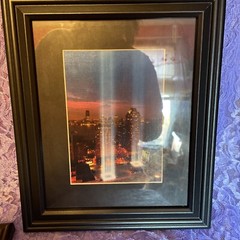 New York Artwork Bought On NYC Streets And Then Framed! Brand new never used!