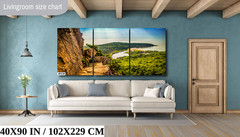 Trailblazing Adventure Beehive Trail Acadia National Park Photography Wall Art