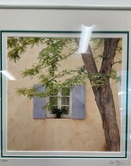 Dennis Barloga Signed Lilac Shutters Numbered Photo Print