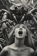24 ~ 4X6 Glossy HORROR Fine Art ‘ Spider Crab ‘ Photo FANTASY Set ! 3413728