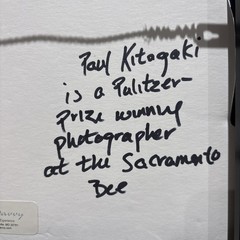 Photograph Print Titled Burning Tree” Signed By Paul Kitagak Jr. F-10”x12.75”