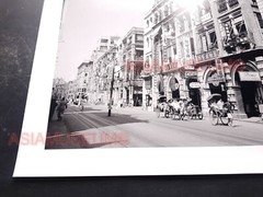 40’s Des Voeux Road Central Hong Kong British Colony Street Vintage Photo 香港老照片