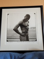 Annie Leibovitz signed photo Carl Lewis