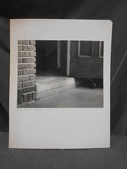 Vintage Signed «Many Feet Have Passed» Abstract Art Photograph Photo Picture