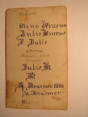 Stuttgart-Mina & Julie Kraemer as 2 Little Girls – 1866/CDV