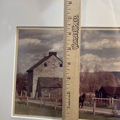 Authentic Signed Print Amish No 399 Artist Proof By Bill Coleman, Framed 14×17