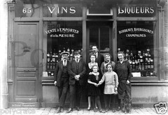 Amiens Boutique Vins Bordeaux Bourgogne Champagne Repro Tirage Photo Vintage
