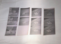 NEWLY FOUND! Hendrickson PHOTO Contact Sheet Proof & Negatives COWBOY ON HORSE