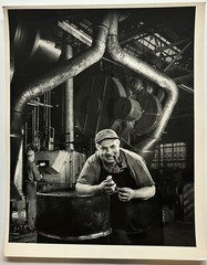 Original ’51 YOUSUF KARSH ‘Ford of Canada’ Autoworker PORTRAIT Silver PHOTOGRAPH