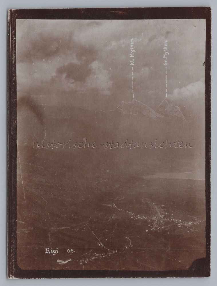 Rigi Lake Lucerne Switzerland 1906 – Small Great Myth – Photo 1900s