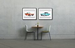 Classic Cars – 1957 Ford Thunderbird – Print