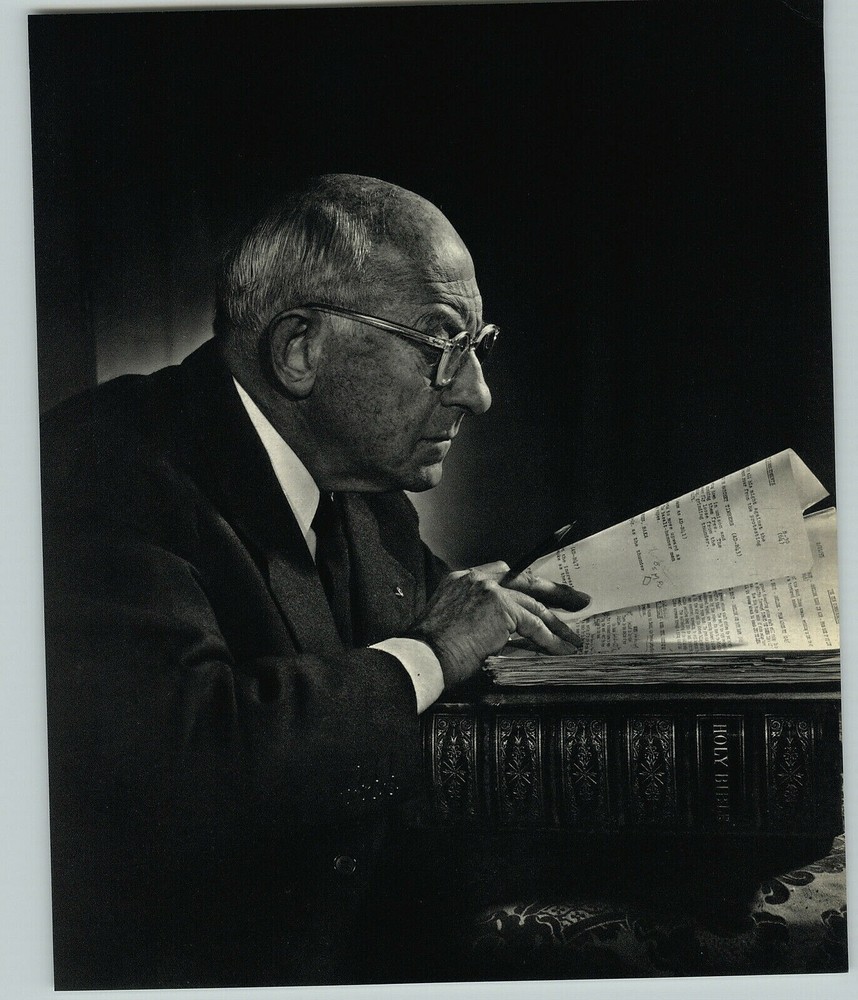 1956 1959 Yousuf Karsh Cecil B DeMille Movies ORIGINAL Portrait Art Photo 16X20