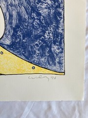 WILLIAM T. WILEY Signed DENEB Lithograph 1996 LIMITED EDITION Print Cleveland