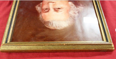 La Relonice Framed Picture of Gorge Washington Year 1874 size 12-1/4»X15