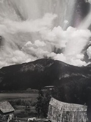 Robert Werling Signed Black & White Photograph «Thunderstorm – Canada» 24×20