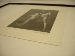 Original signed Photograph framed Paul Schroeder Denver Artist 1993 Male Nudes