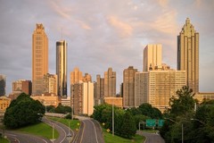 Golden City Skyline – Photography Print, 8.5×11