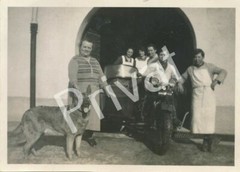 Photo Motorcycle Sidecar Family Identification Butcher Gotzler 1929 F1.70