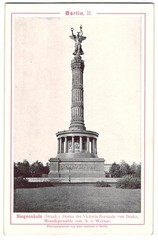 Photography / Light Print Edm. Gaillard, Berlin, view of Berlin, the Victory Column