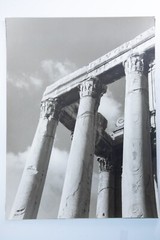 Photographic Print Robert Manson 1950 Rome Forum 30X40CM