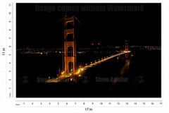 Golden Gate Bridge at Night 2016 * Photo by Steve Aguilar * distinct bay bold