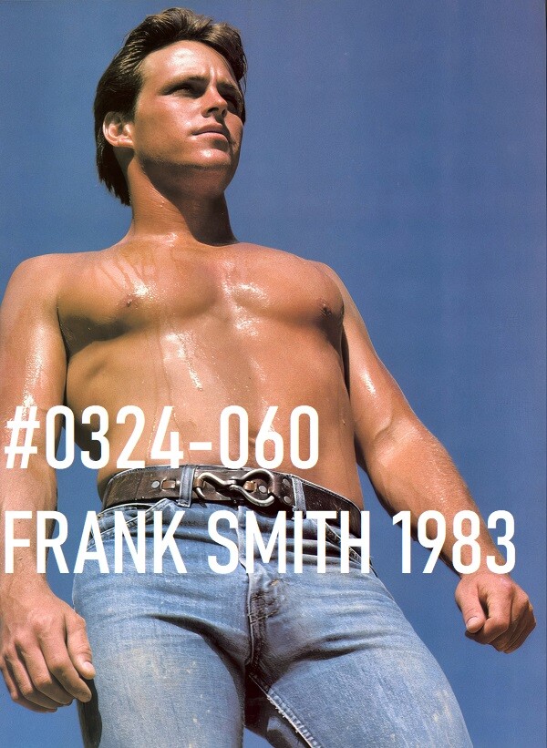 VINTAGE MALE PORTRAIT #0324-060 -frank smith 1983 -free shipping/ usa