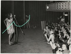 24x18cm Vintage Archive Photo 1967 Joan Baez at Teatro Lirico in Milan photo A