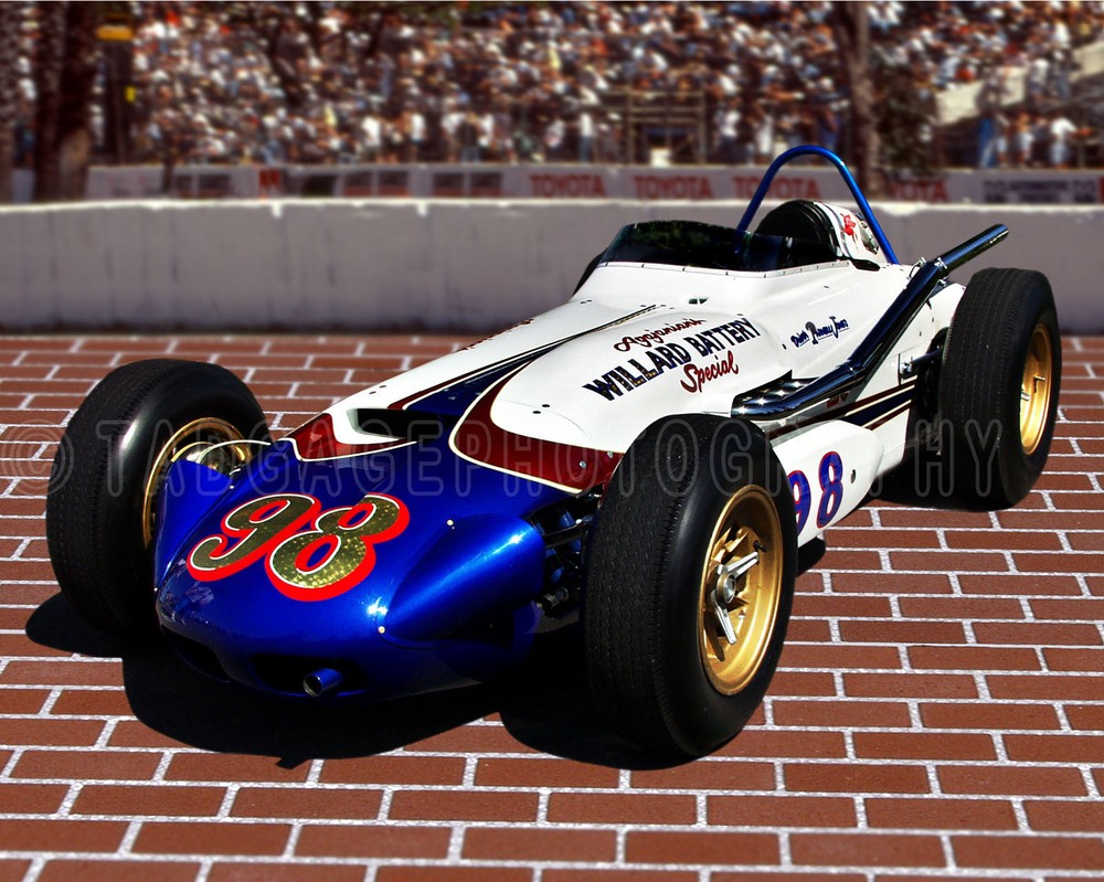 INDY 500 Roadster No. 98 Vintage Classic Race Car (CA-0295)