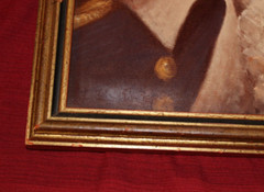 La Relonice Framed Picture of Gorge Washington Year 1874 size 12-1/4»X15