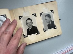 Old Photo Album Civilian with Flaws, TE/248