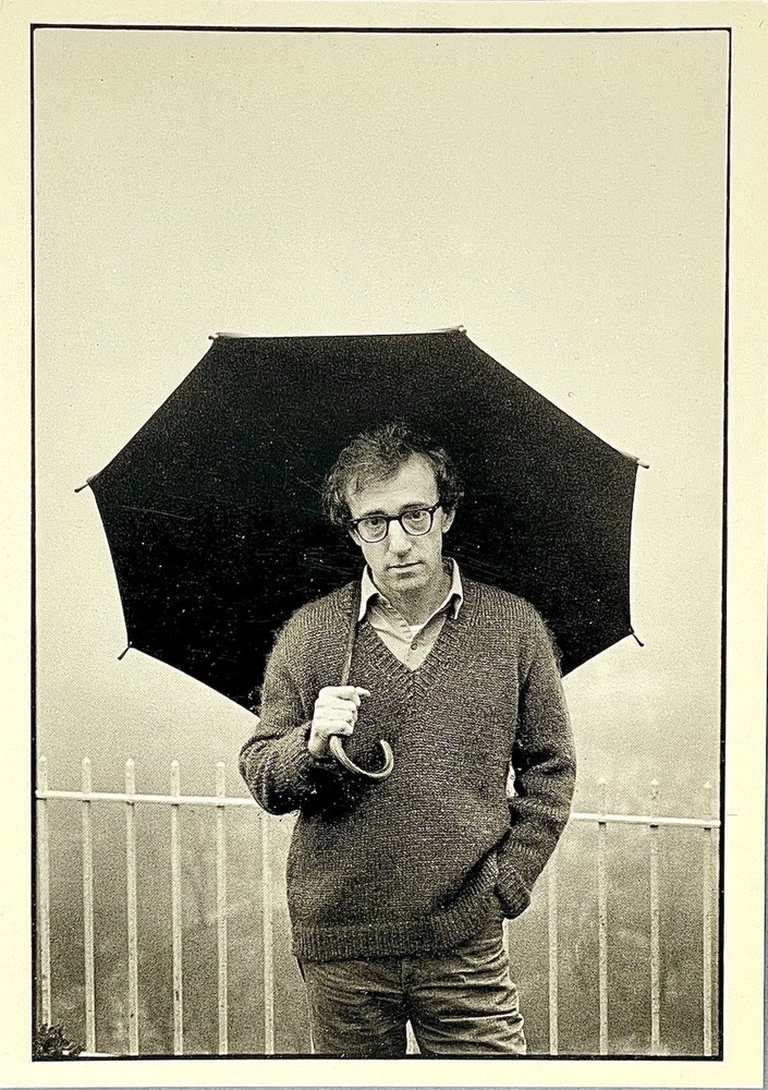 Woody Allen 1979 Fotofolio Art Print Card Photo By Mary Ellen Mark 4.25”x6”