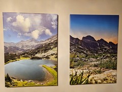 Landscape photography on canvas