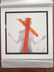 Bert Stern (1929-2013) – Marilyn Monroe – Crucifix II – XL signed photo with COA