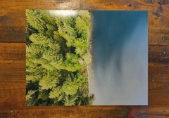 Spencer Lake Shoreline/Print #1/Aerial View