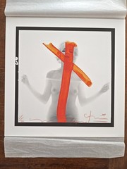 Bert Stern (1929-2013) – Marilyn Monroe – Crucifix II – XL signed photo with COA