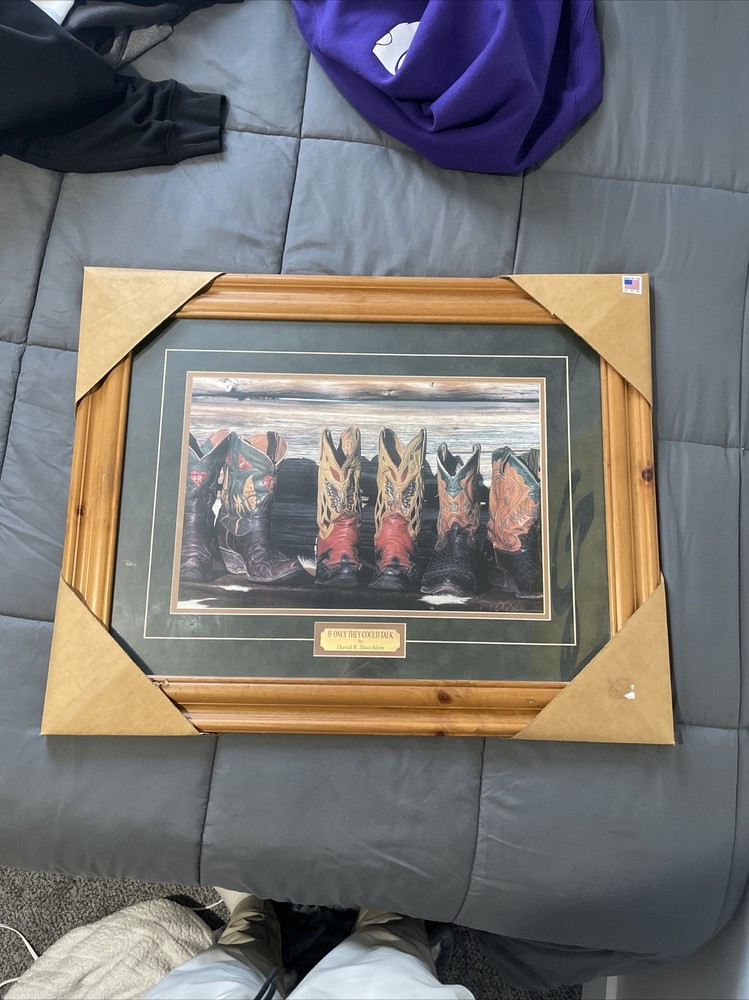 David R. Stoecklein «If only they could talk» Framed Photograph New