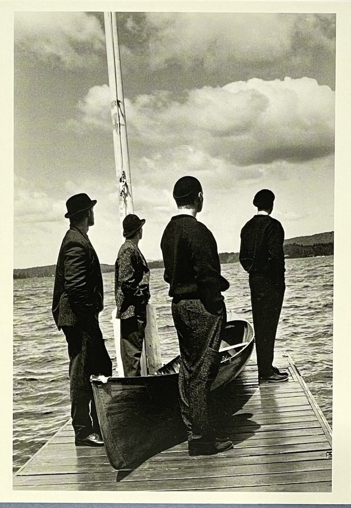 Boys On The Dock 1983 Fotofolio Art Print Card Photo By Bruce Weber 4.25”x6”