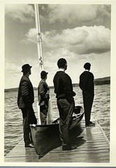Boys On The Dock 1983 Fotofolio Art Print Card Photo By Bruce Weber 4.25”x6”