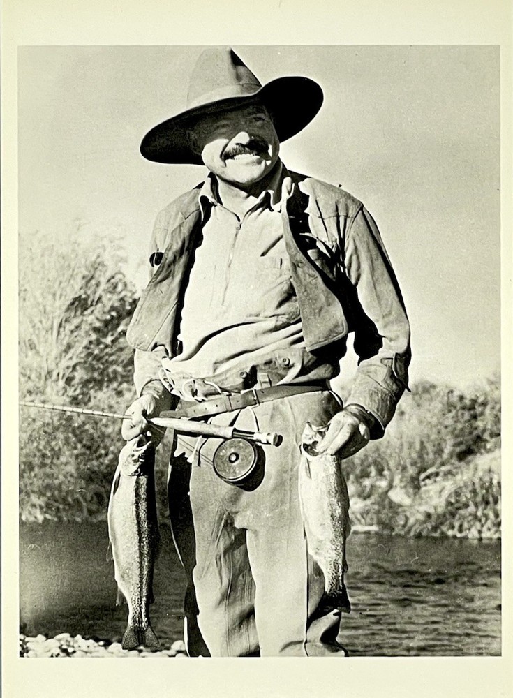 Ernest Hemingway 1939 Art Print Card Photo By Lloyd R. Arnold Fotofolio 4.25”x6”