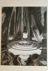 THE BLACK FLAME LARGE ORIGINAL SIGNED ART PHOTO B&W STETTNER VTG MATTE NJ CAMERA